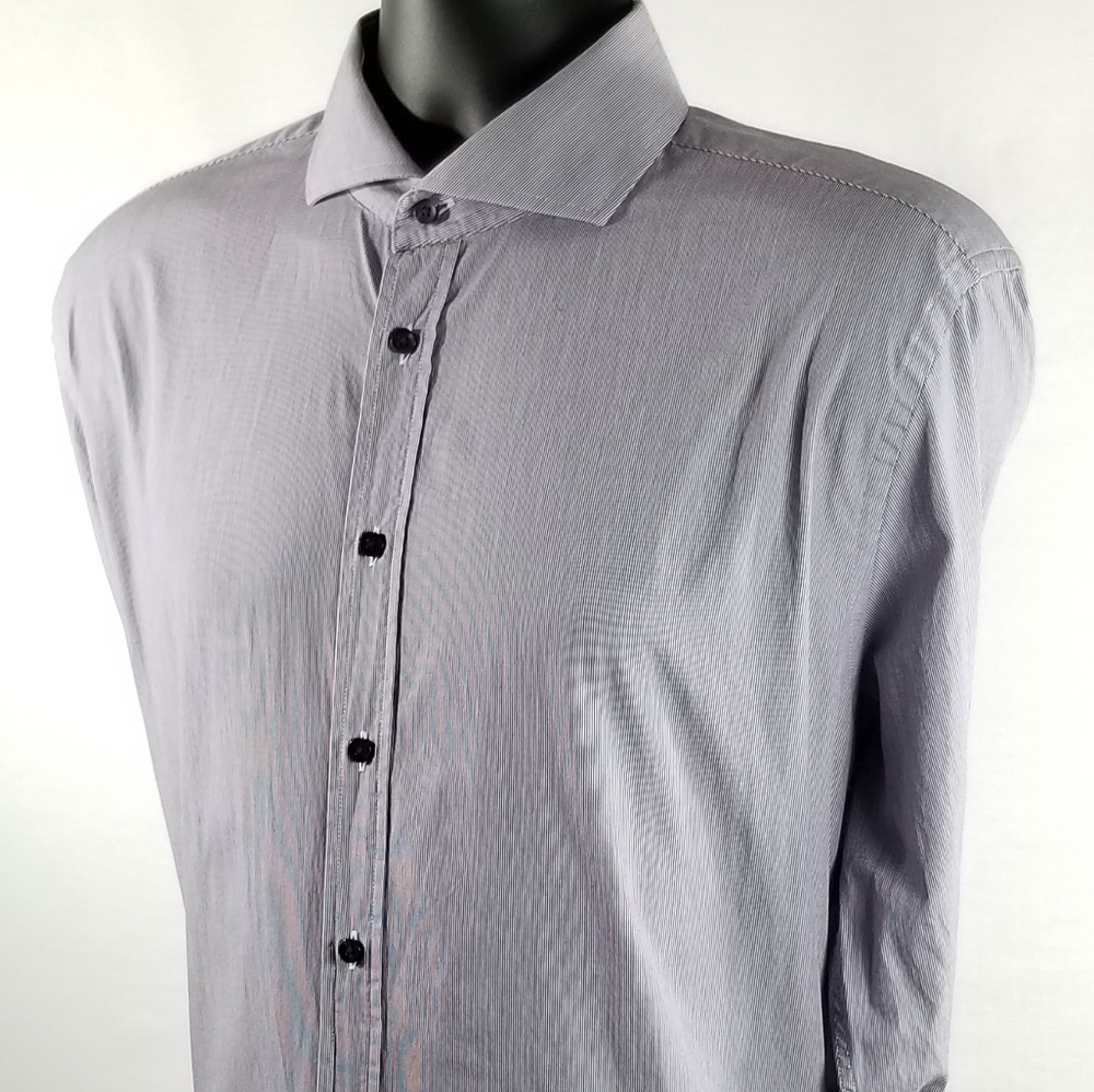 Bugatti Mens Shirt Easy Care XL 43/44 VGC